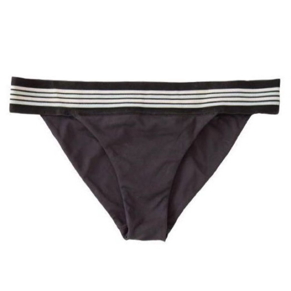 LAST ONE☝️NWT - L Carve Designs | Ava Bottom - Black w/ White & Blue Stripe Band